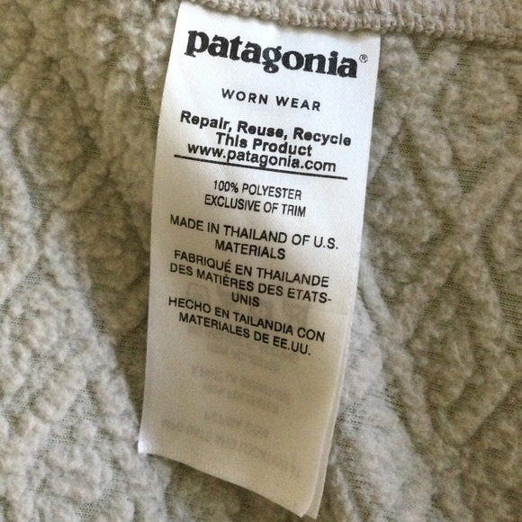 Patagonia Worn Wear Diamond Capra Jacket Size S - Picture 6 of 9